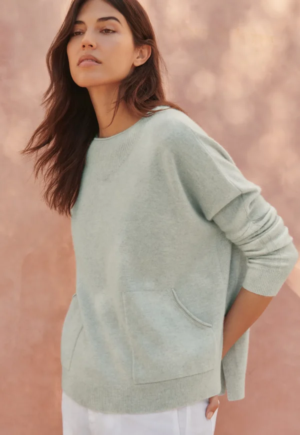 Women Wrap London Knitwear*Boat-Neck Sweater