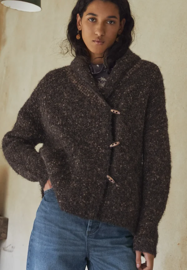 Women Wrap London Knitwear*Boucle Jacket