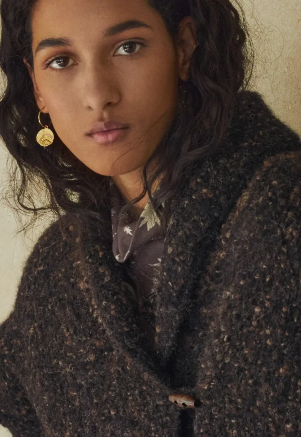 Women Wrap London Knitwear*Boucle Jacket