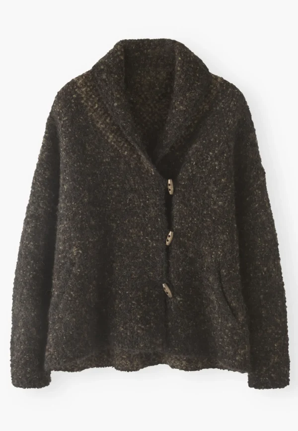 Women Wrap London Knitwear*Boucle Jacket