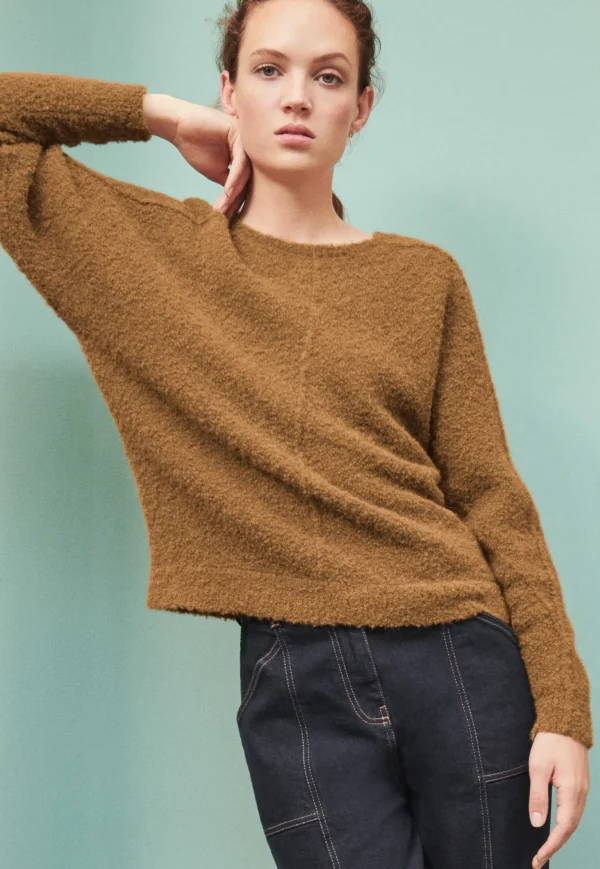 Women Wrap London Knitwear*Boucle Sweater