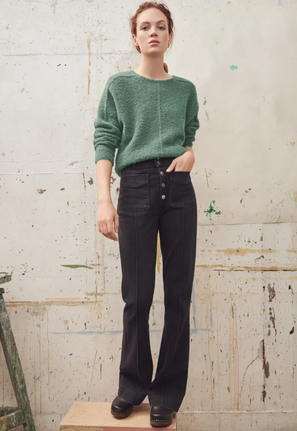 Women Wrap London Knitwear*Boucle Sweater
