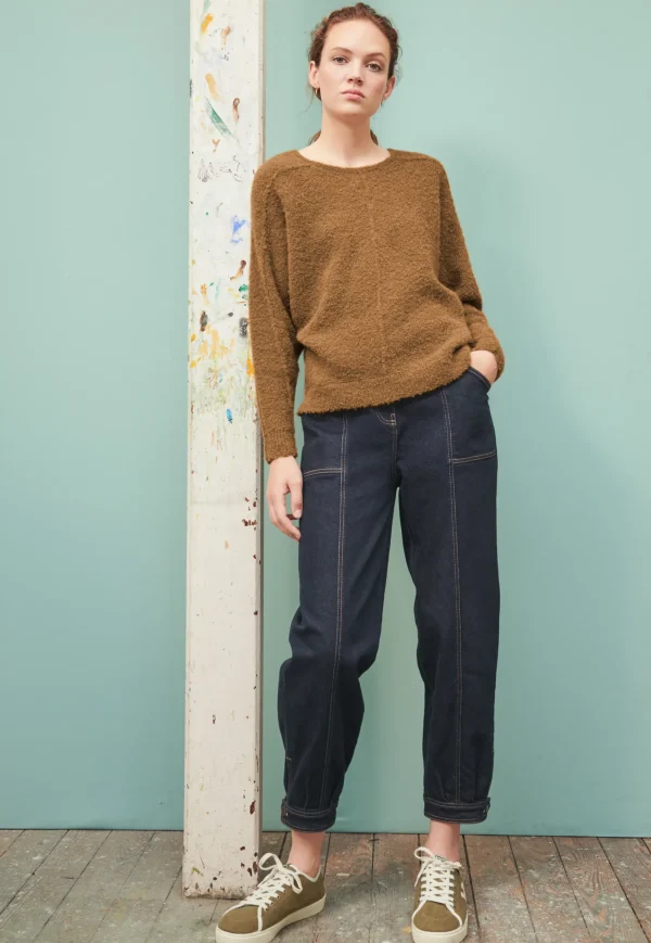 Women Wrap London Knitwear*Boucle Sweater