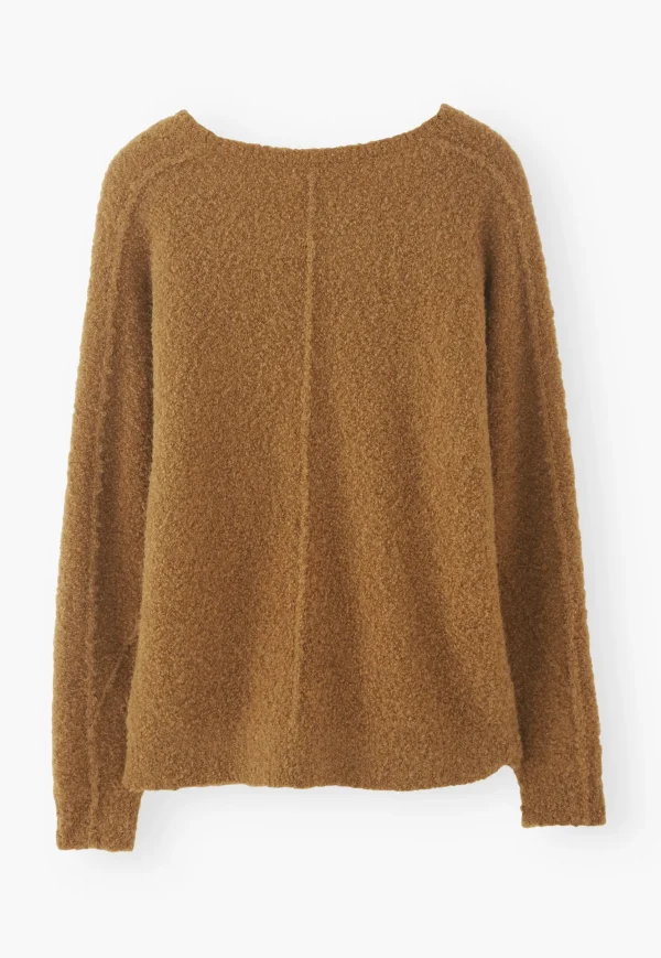 Women Wrap London Knitwear*Boucle Sweater