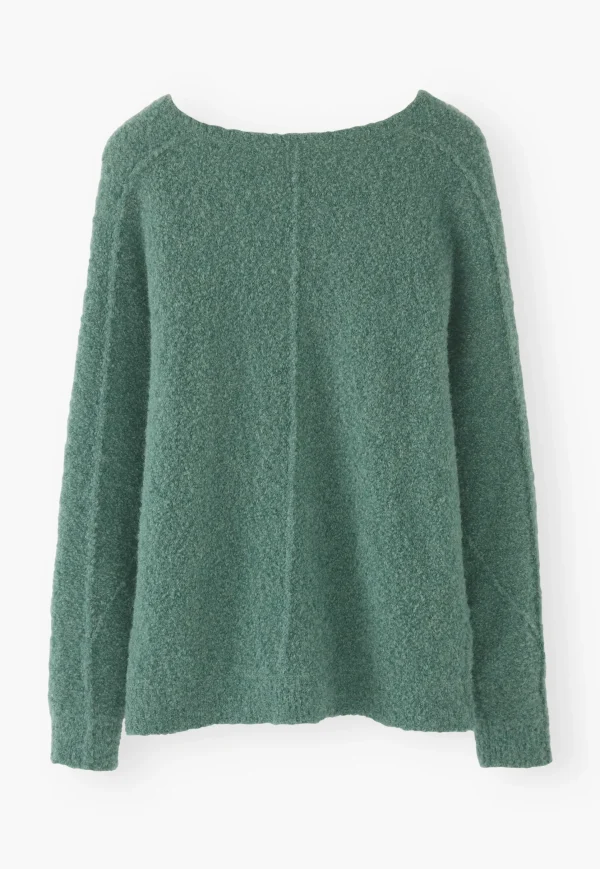 Women Wrap London Knitwear*Boucle Sweater
