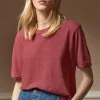 Women Wrap London Jersey Tops*Boxy T-Shirt