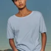 Women Wrap London Jersey Tops*Boxy T-Shirt