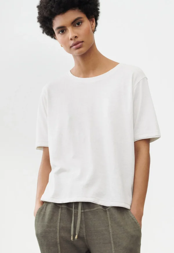 Women Wrap London Jersey Tops*Boxy T-Shirt