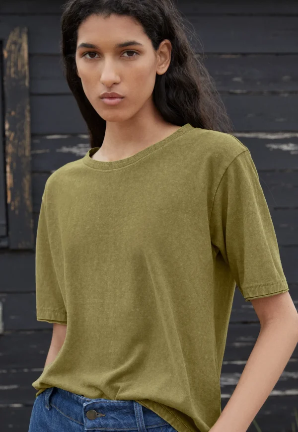 Women Wrap London Jersey Tops*Boxy T-Shirt
