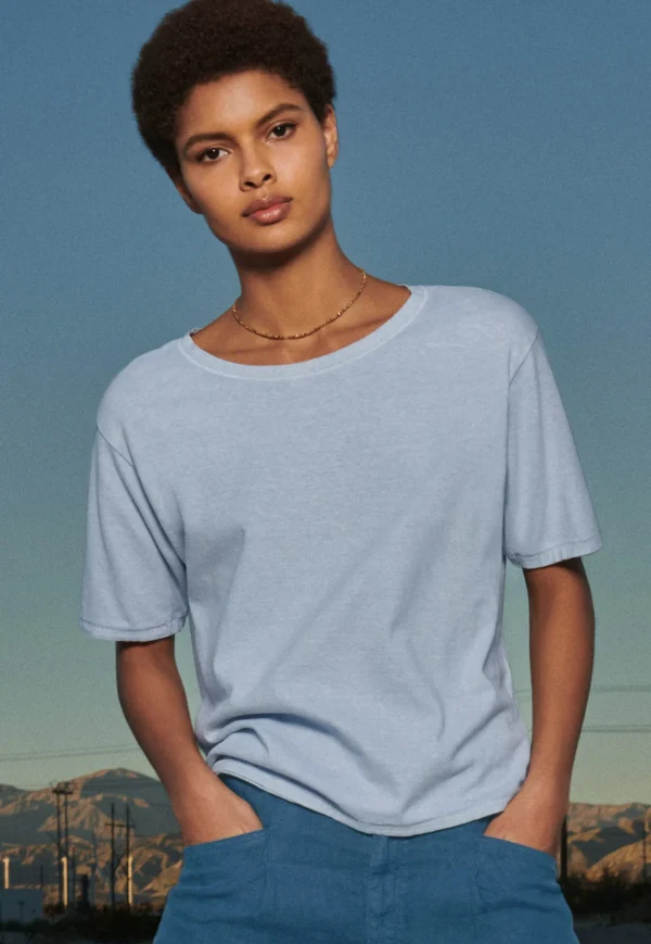 Women Wrap London Jersey Tops*Boxy T-Shirt