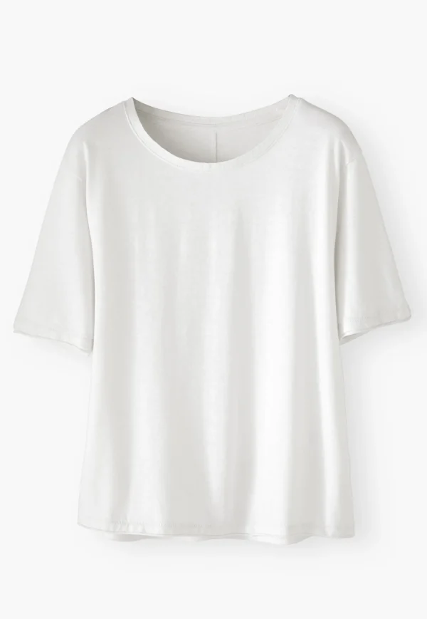 Women Wrap London Jersey Tops*Boxy T-Shirt