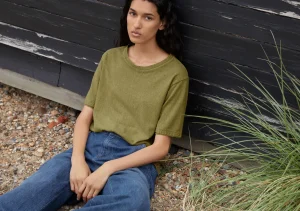 Women Wrap London Jersey Tops*Boxy T-Shirt