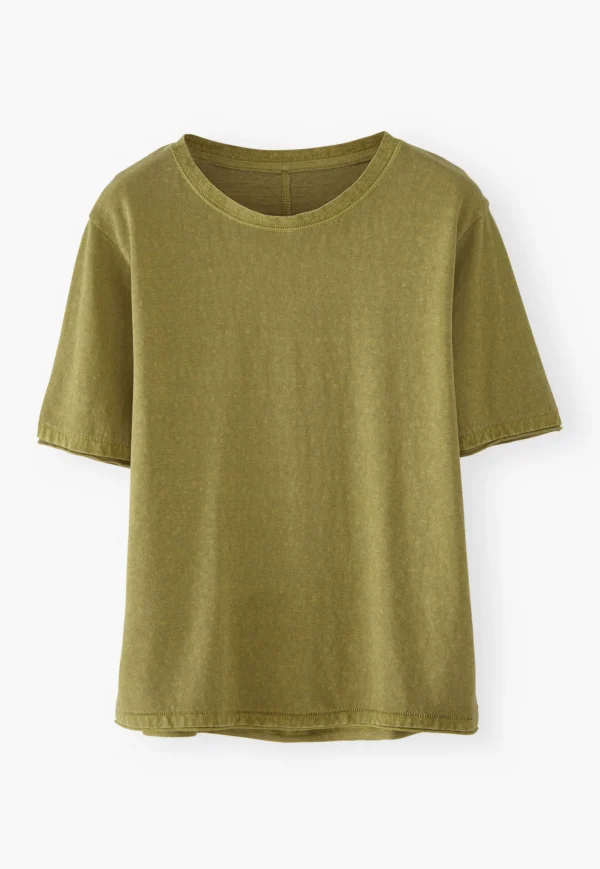 Women Wrap London Jersey Tops*Boxy T-Shirt