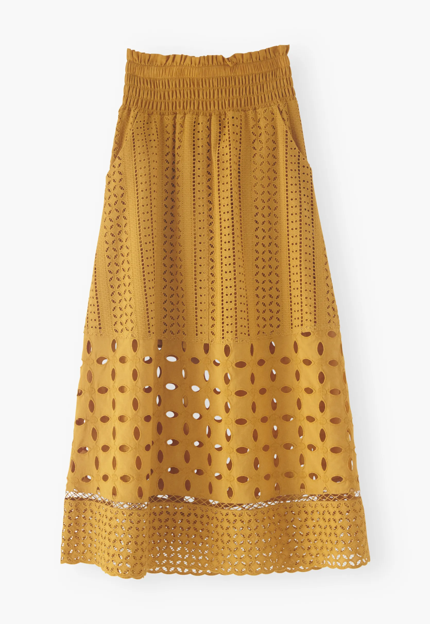 broderie_aline_skirt_3.webp Women Wrap London Dresses & Skirts*Broderie A-Line Skirt