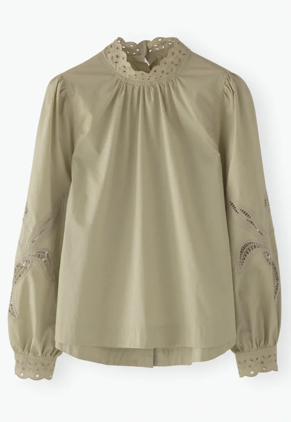 Women Wrap London Shirts & Tops*Button-Back Blouse