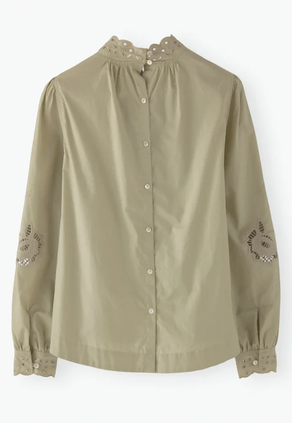 Women Wrap London Shirts & Tops*Button-Back Blouse