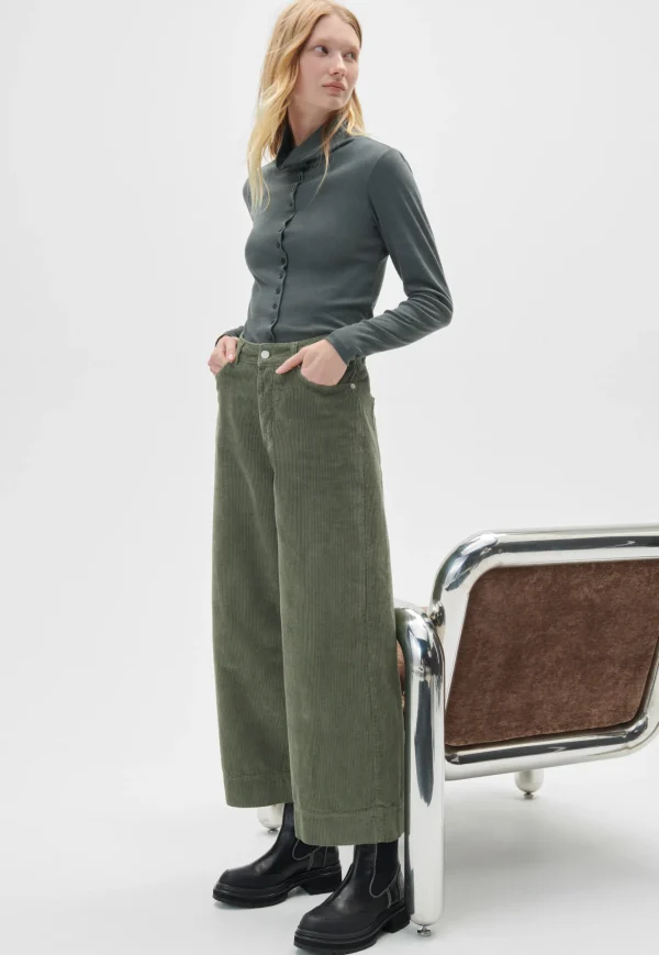Women Wrap London Jersey Tops*Button-Through Top