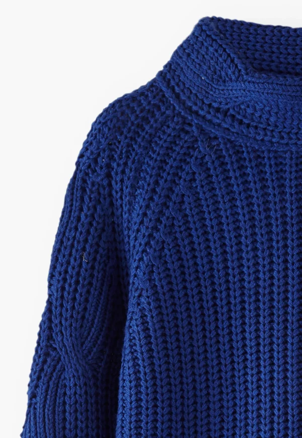 Women Wrap London Knitwear*Cable-Knit Sweater