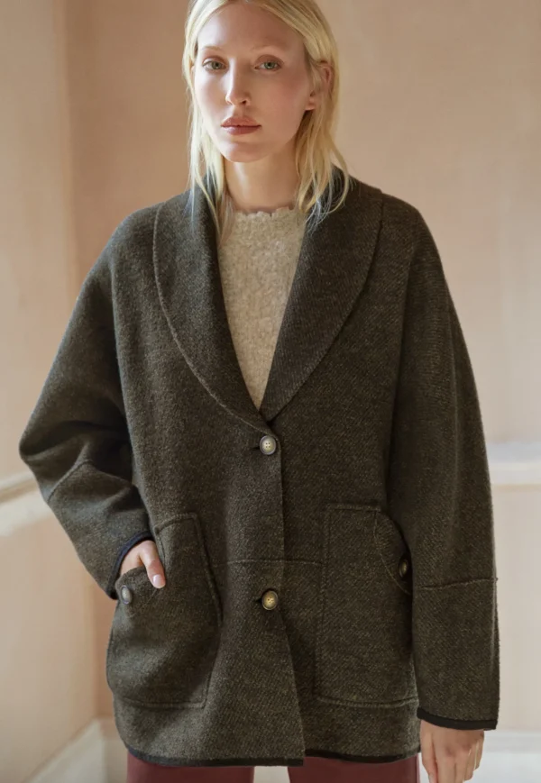 Women Wrap London Knitwear*Coatigan