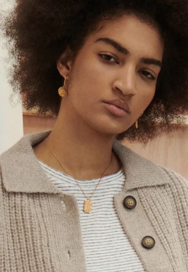 Women Wrap London Knitwear*Collared Cardigan