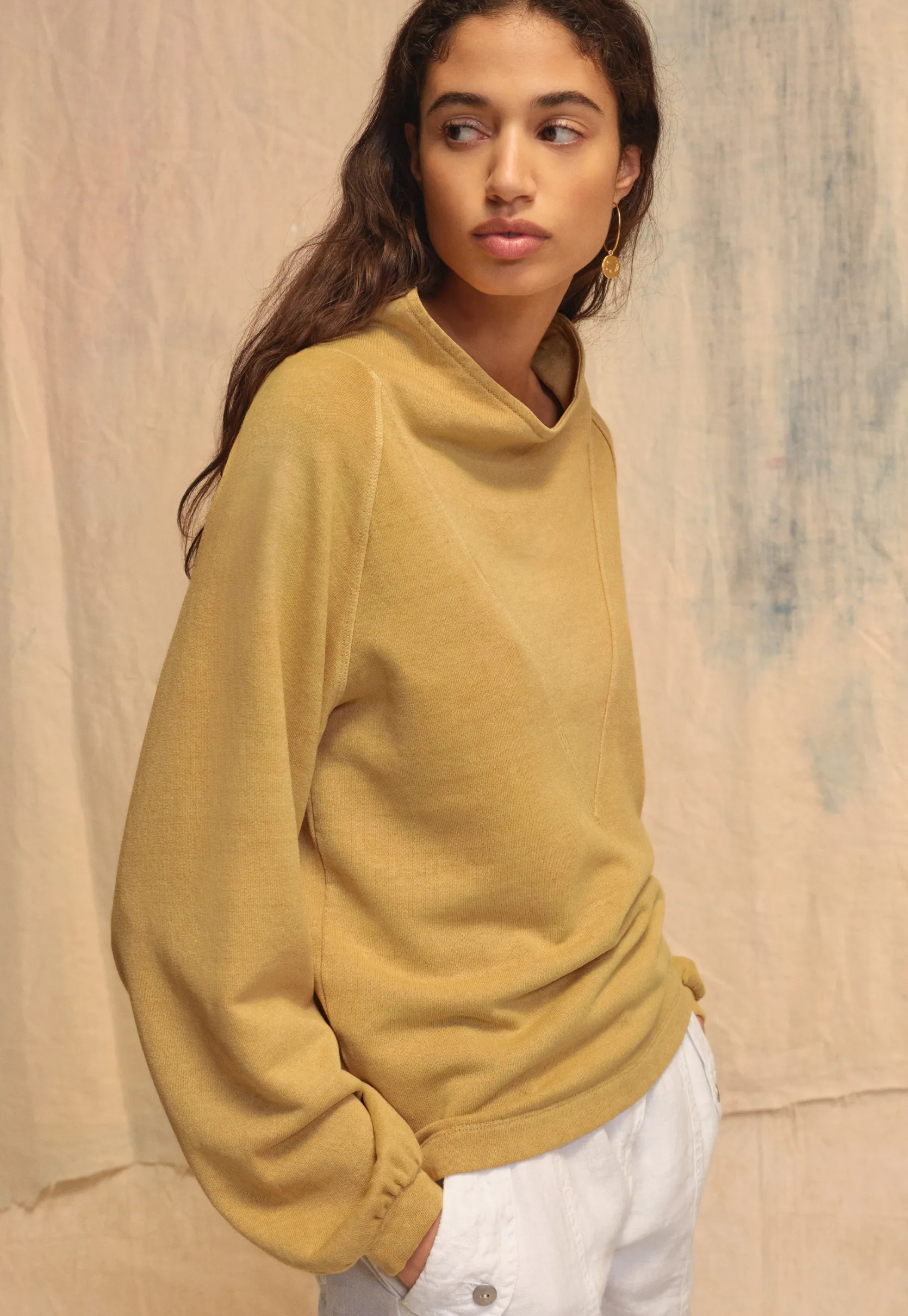 cowlneck_sweater_0.webp Women Wrap London Jersey Tops*Cowl-Neck Sweater