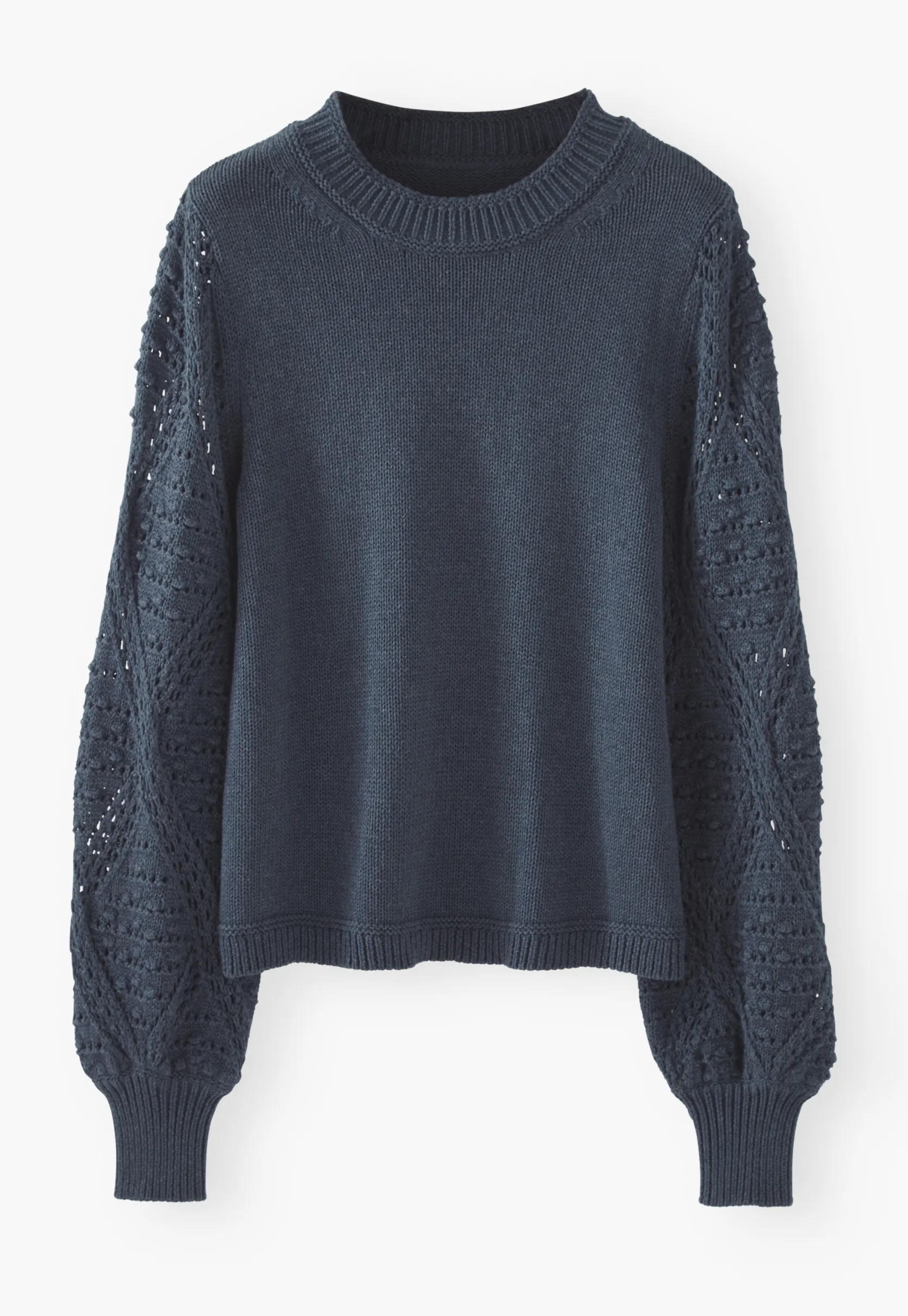 crochetstitch_sweater_4-1.webp Women Wrap London Knitwear*Crochet-Stitch Sweater