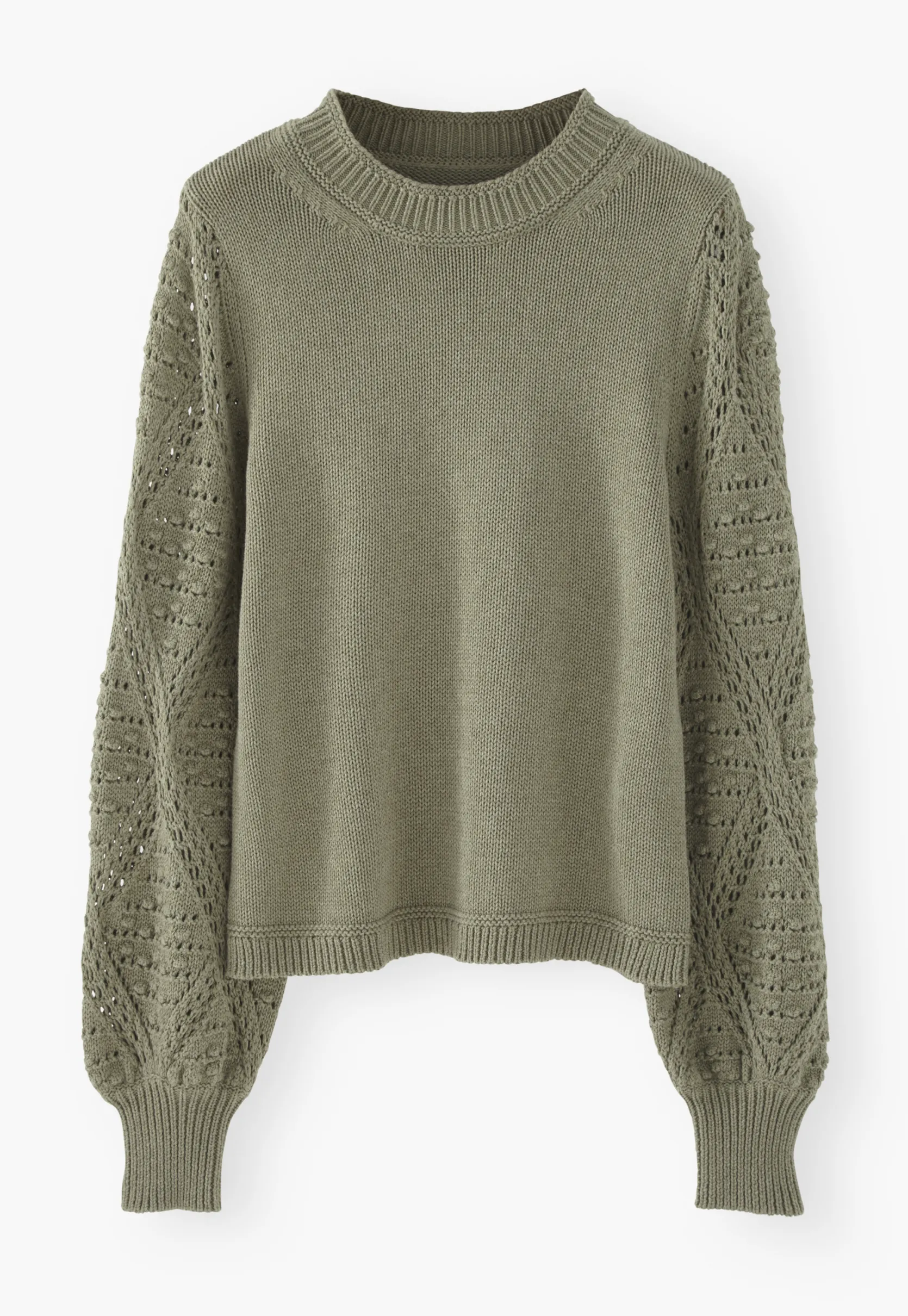 crochetstitch_sweater_4.webp Women Wrap London Knitwear*Crochet-Stitch Sweater
