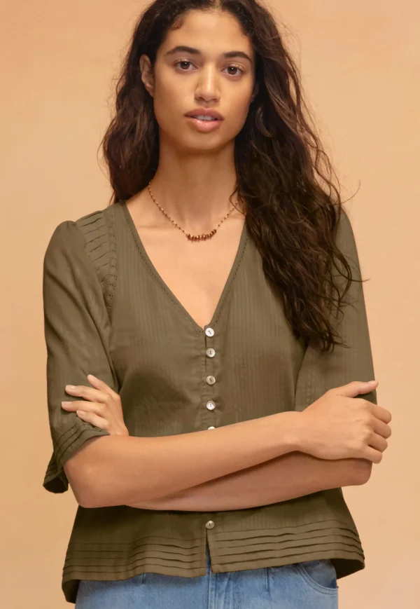 Women Wrap London Shirts & Tops*Cropped Blouse