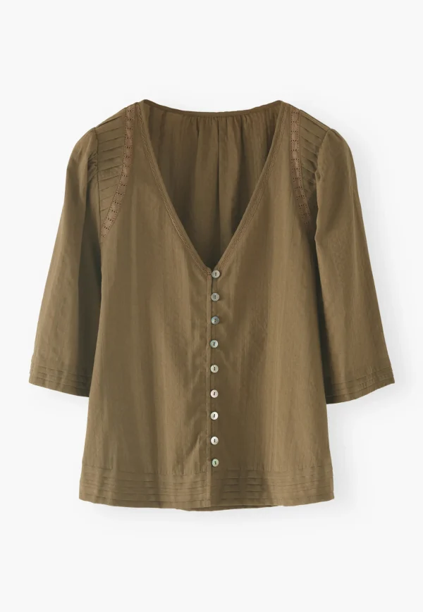 Women Wrap London Shirts & Tops*Cropped Blouse