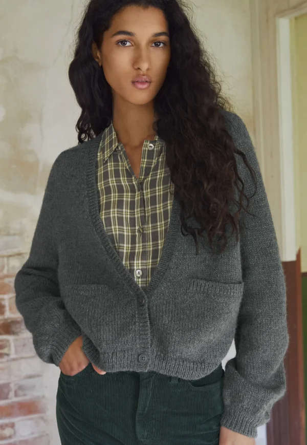 Women Wrap London Knitwear*Cropped Cardigan