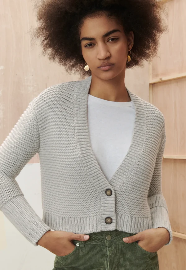 Women Wrap London Knitwear*Cropped Cardigan