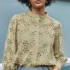 Women Wrap London Shirts & Tops*Cutwork Blouse