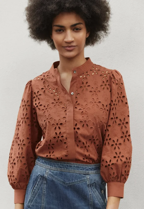 Women Wrap London Shirts & Tops*Cutwork Blouse