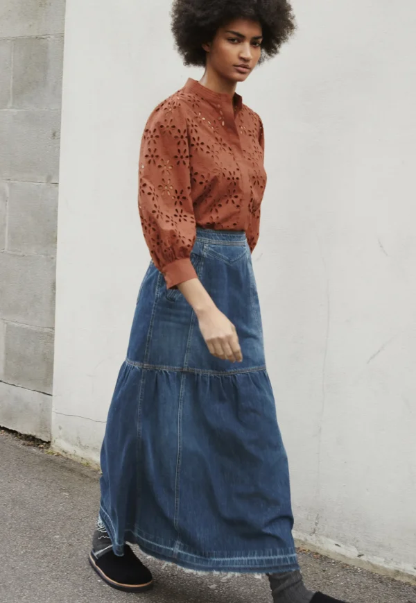 Women Wrap London Shirts & Tops*Cutwork Blouse
