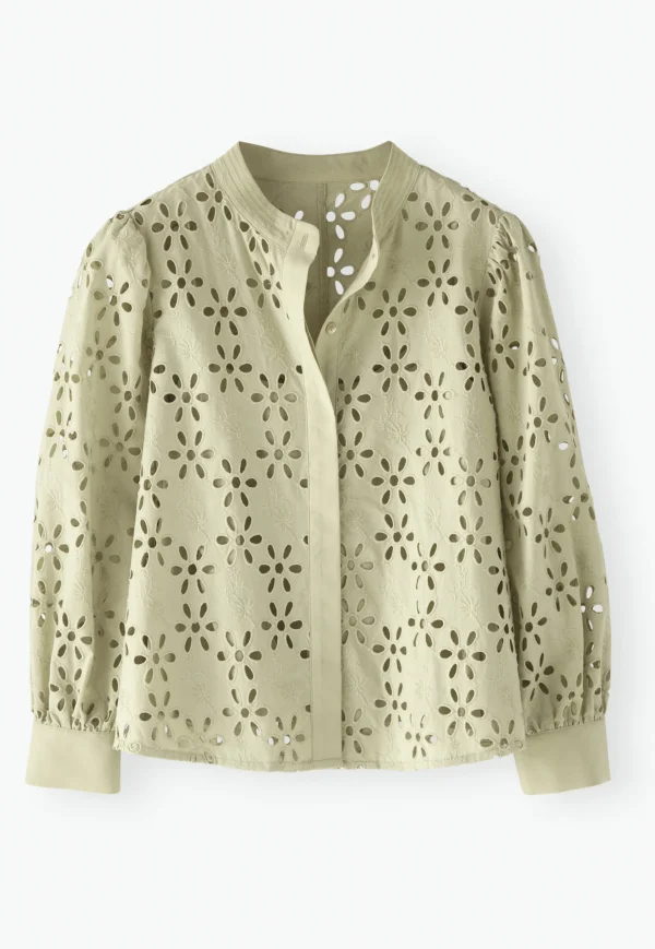 Women Wrap London Shirts & Tops*Cutwork Blouse