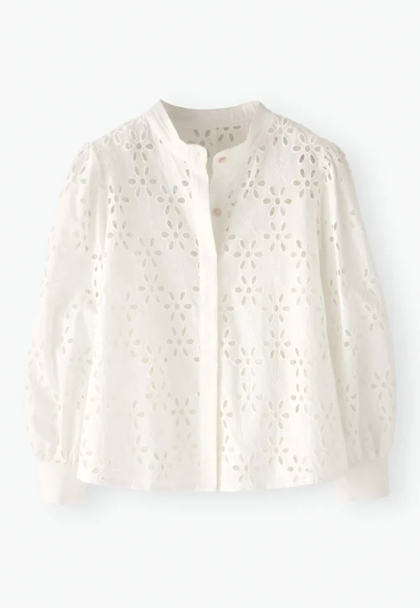 Women Wrap London Shirts & Tops*Cutwork Blouse