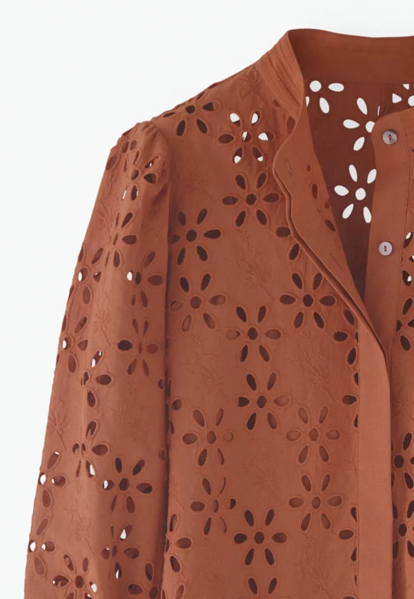 Women Wrap London Shirts & Tops*Cutwork Blouse
