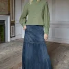 Women Wrap London Dresses & Skirts*Denim Maxi-Skirt