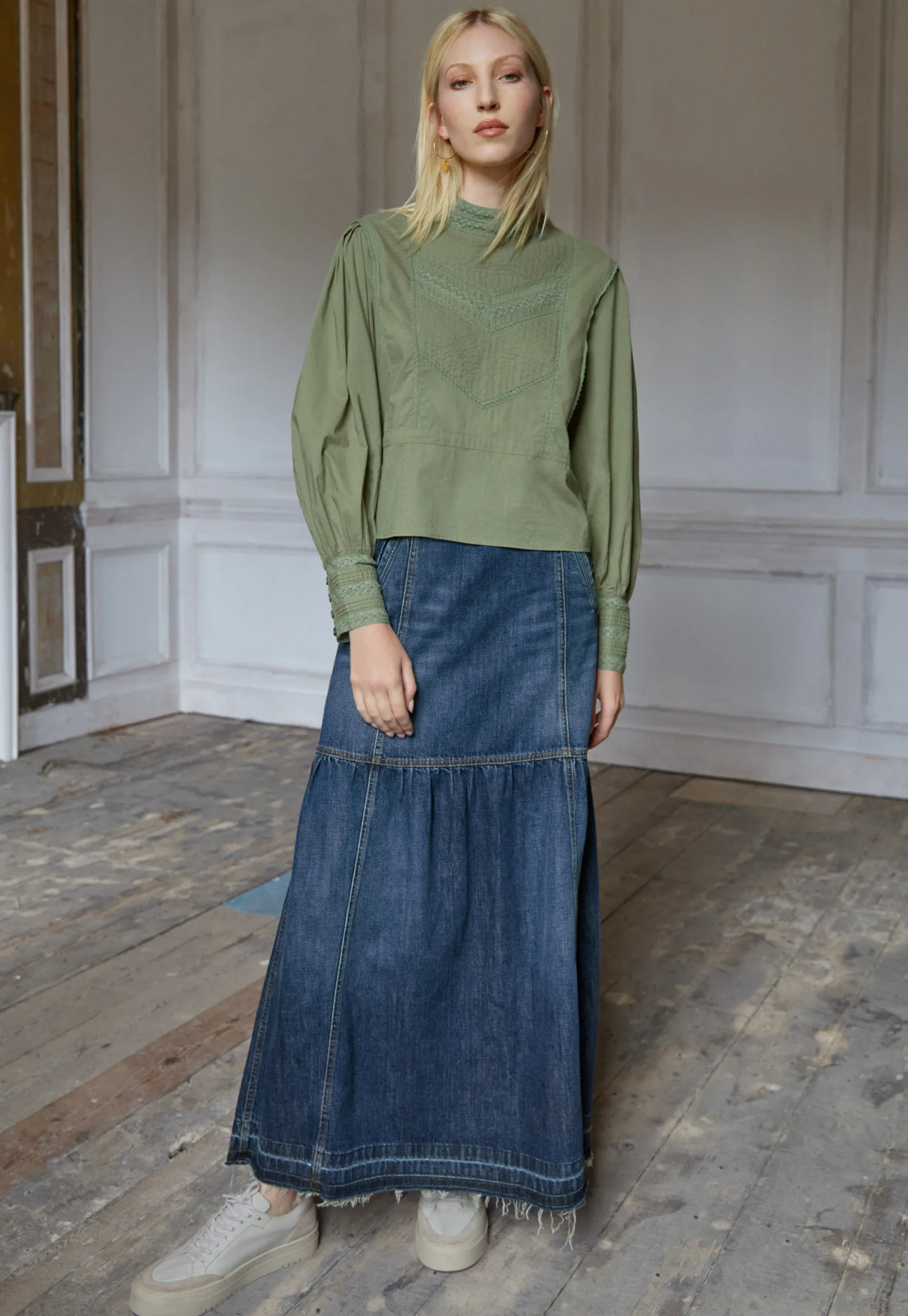 denim_maxiskirt_3.webp Women Wrap London Dresses & Skirts*Denim Maxi-Skirt