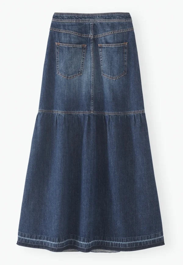 Women Wrap London Dresses & Skirts*Denim Maxi-Skirt