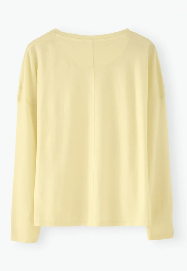 Women Wrap London Jersey Tops*Drop-Shoulder Top