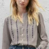 Women Wrap London Shirts & Tops*Embroidered Blouse