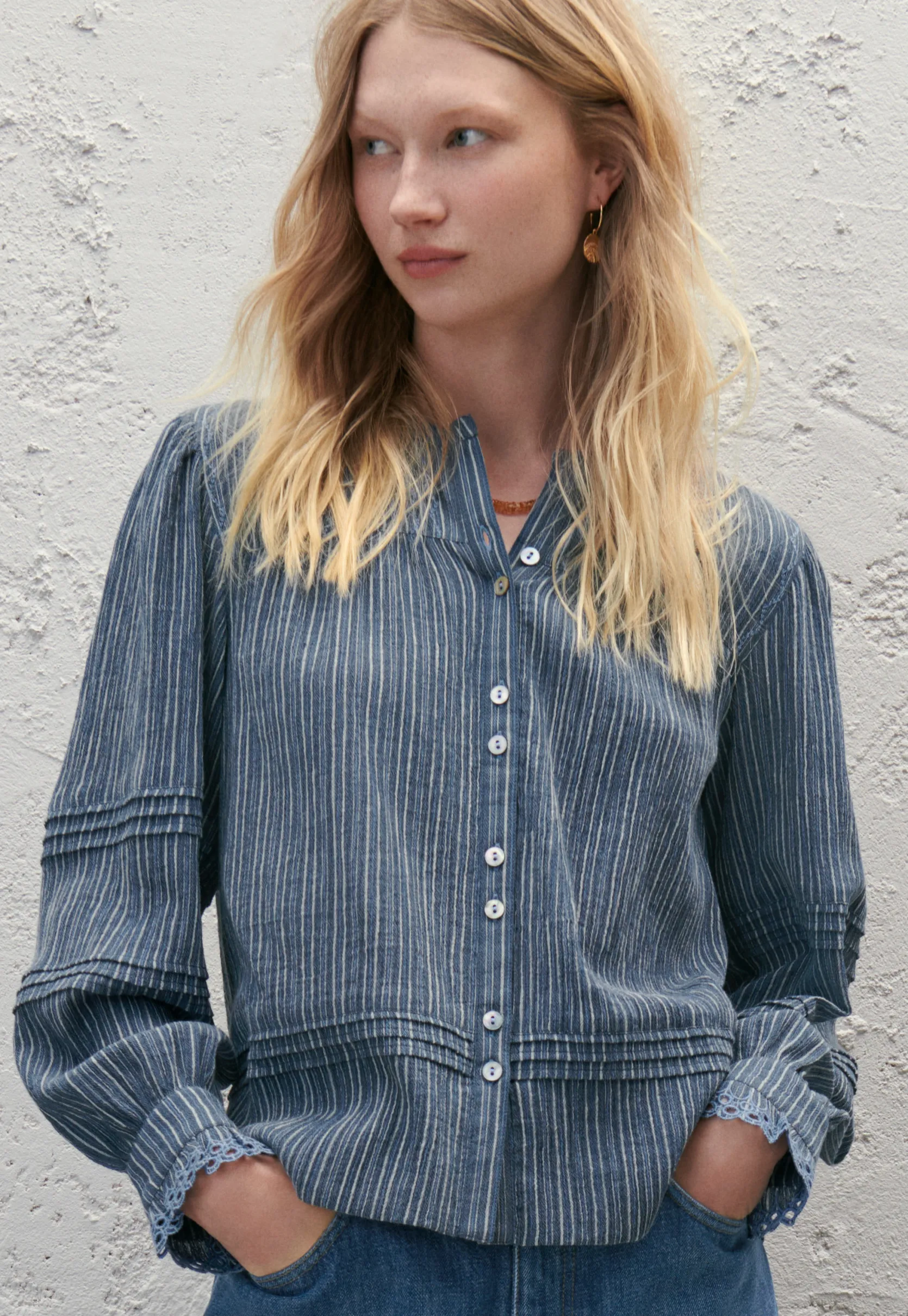 embroidered_blouse_0-6.webp Women Wrap London Shirts & Tops*Embroidered Blouse