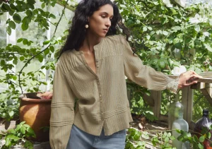 Women Wrap London Shirts & Tops*Embroidered Blouse