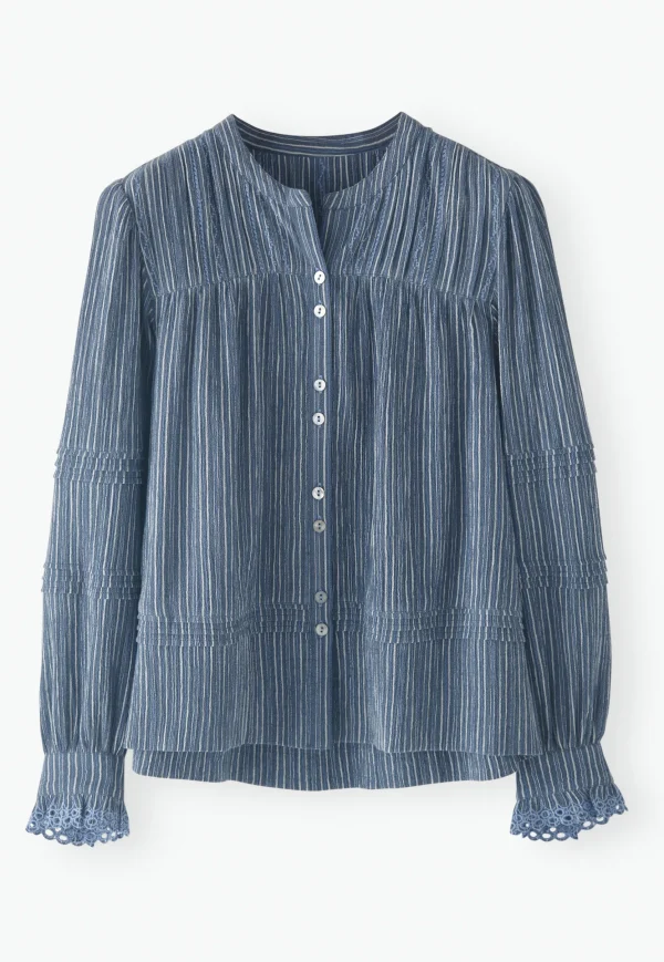 Women Wrap London Shirts & Tops*Embroidered Blouse