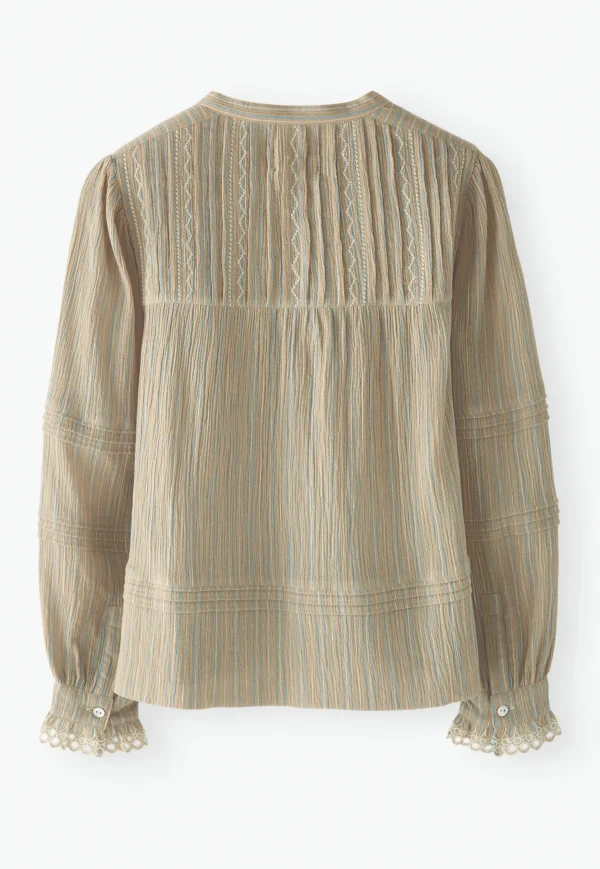 Women Wrap London Shirts & Tops*Embroidered Blouse