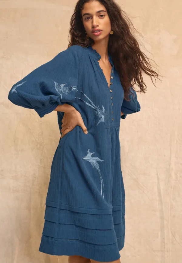 Women Wrap London Dresses & Skirts*Embroidered Dress