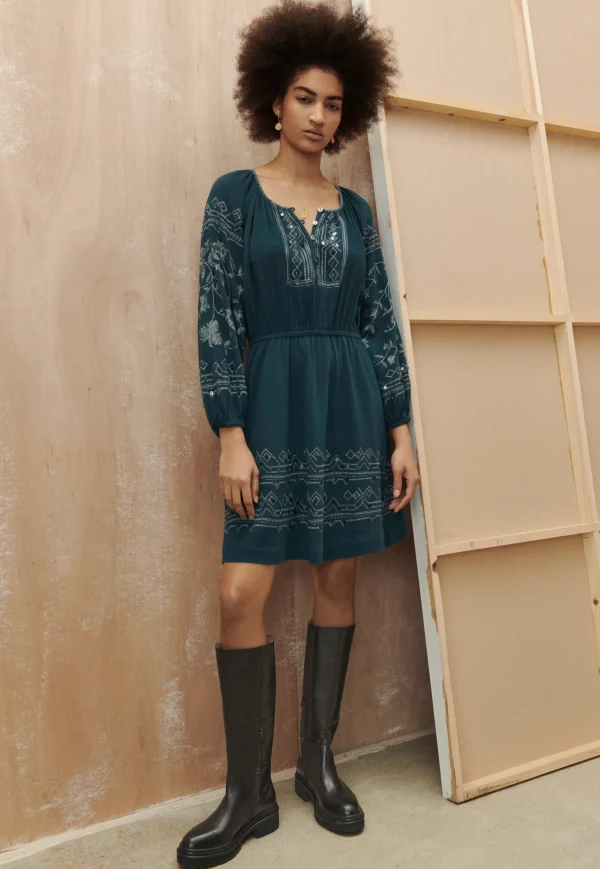 Women Wrap London Dresses & Skirts*Embroidered Dress