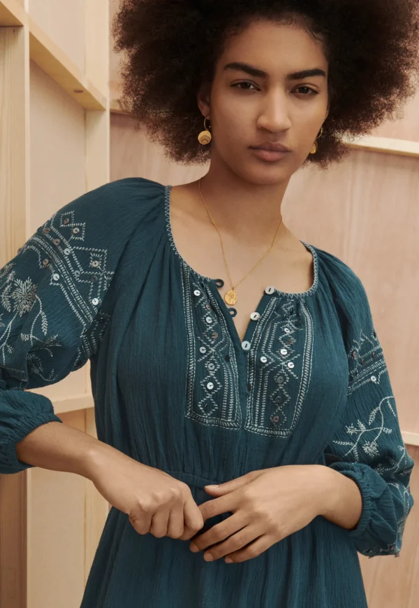 Women Wrap London Dresses & Skirts*Embroidered Dress