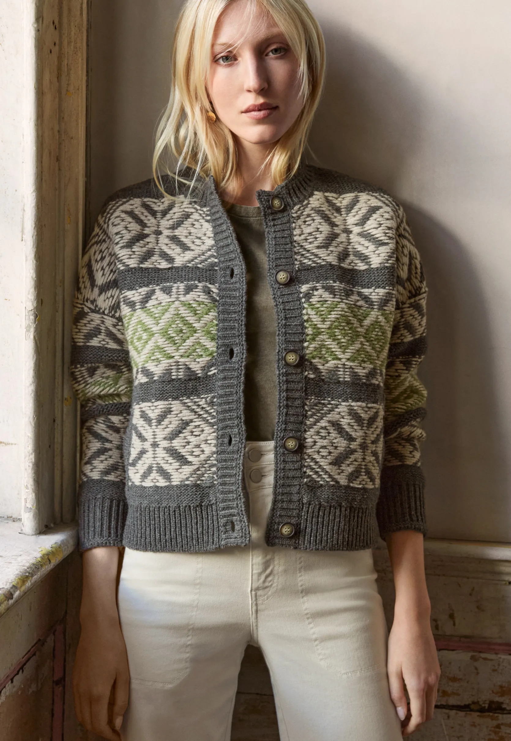 fair_isle_cardigan_0-1.webp Women Wrap London Knitwear*Fair Isle Cardigan